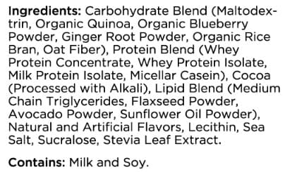 R1 Clean gain ingredients